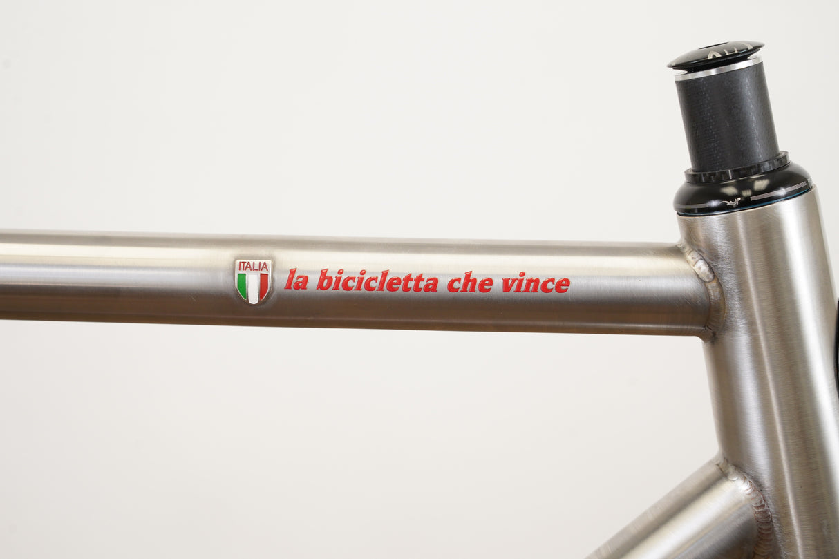 S (Small) Torelli Il 30' Steel Rim Brake Road frameset