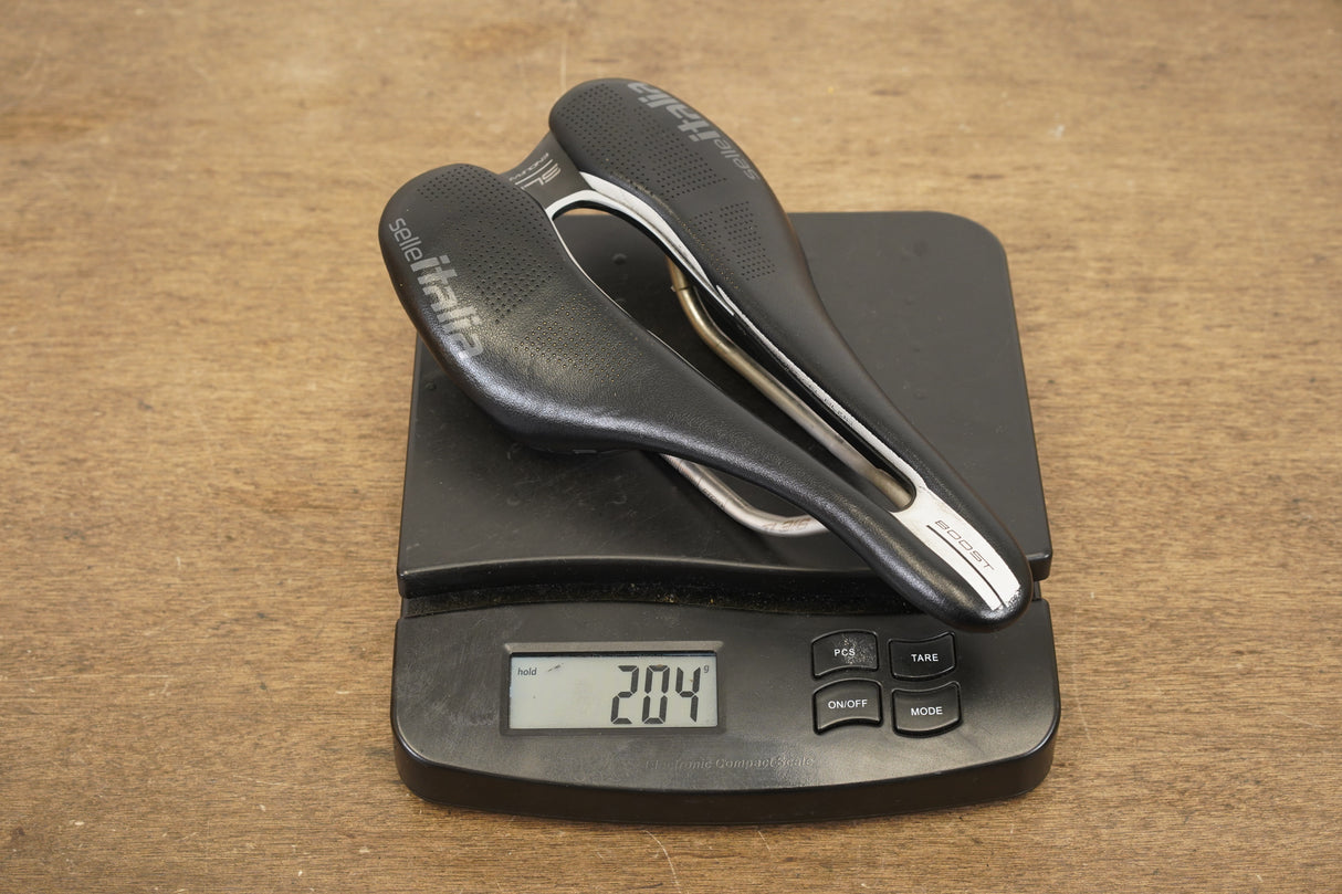 135mm Selle Italia SLR Boost Endurance Titanium 316 Rail Road Saddle 204g