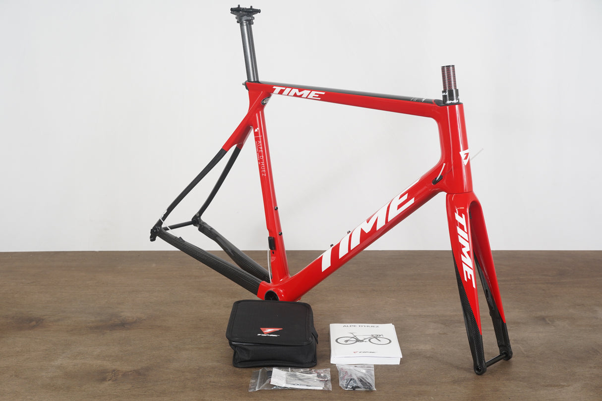 NEW L (Large) Time Alpe d'Huez 01 Carbon Disc Brake Road Frameset