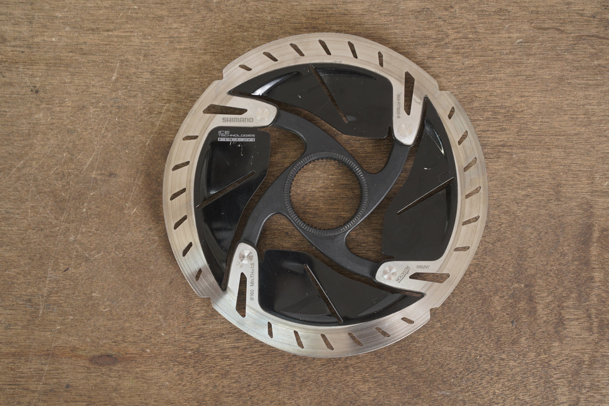 (2) 160mm Shimano Dura-Ace SM-RT900-S Center Lock Disc Brake Rotors