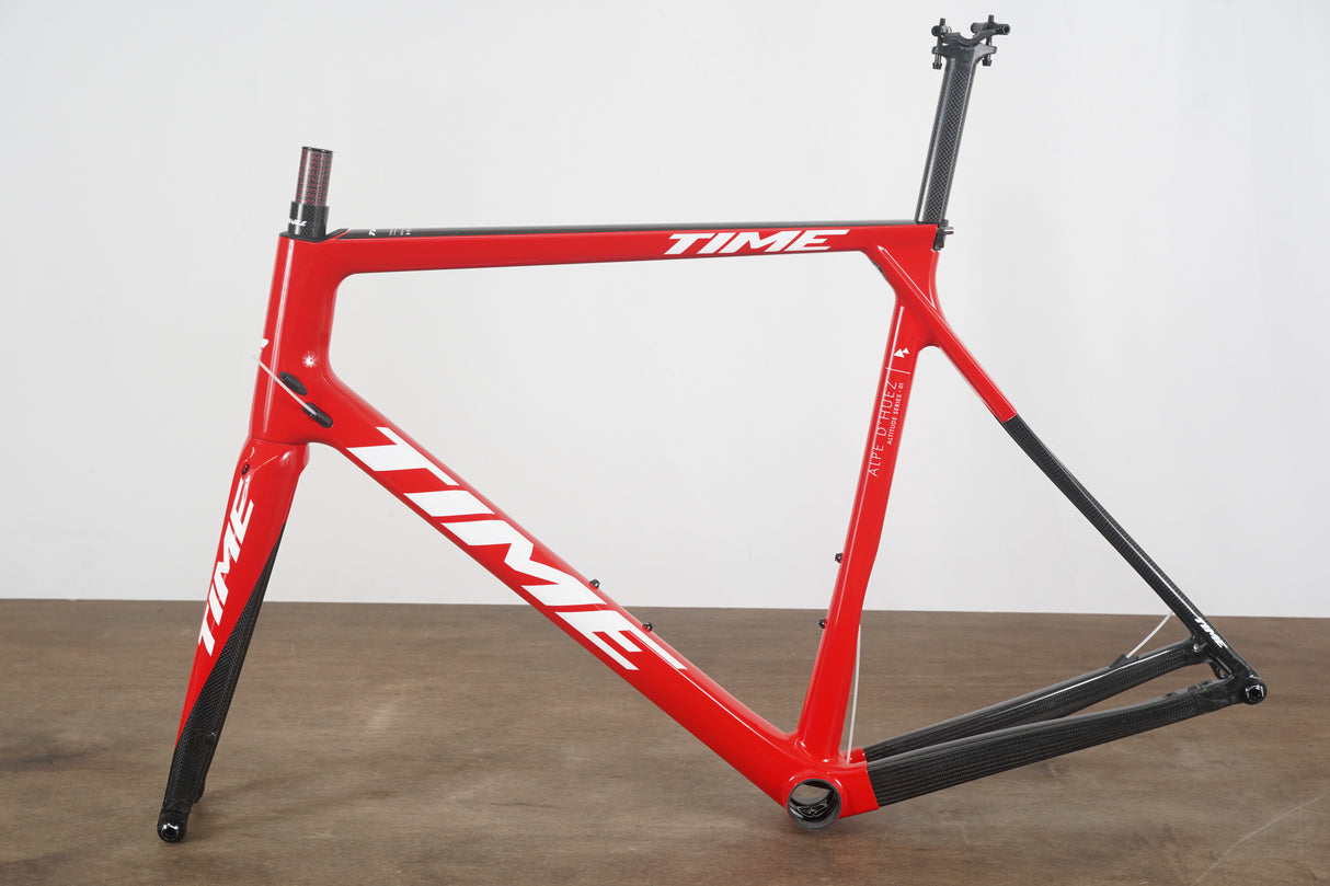 NEW L (Large) Time Alpe d'Huez 01 Carbon Disc Brake Road Frameset