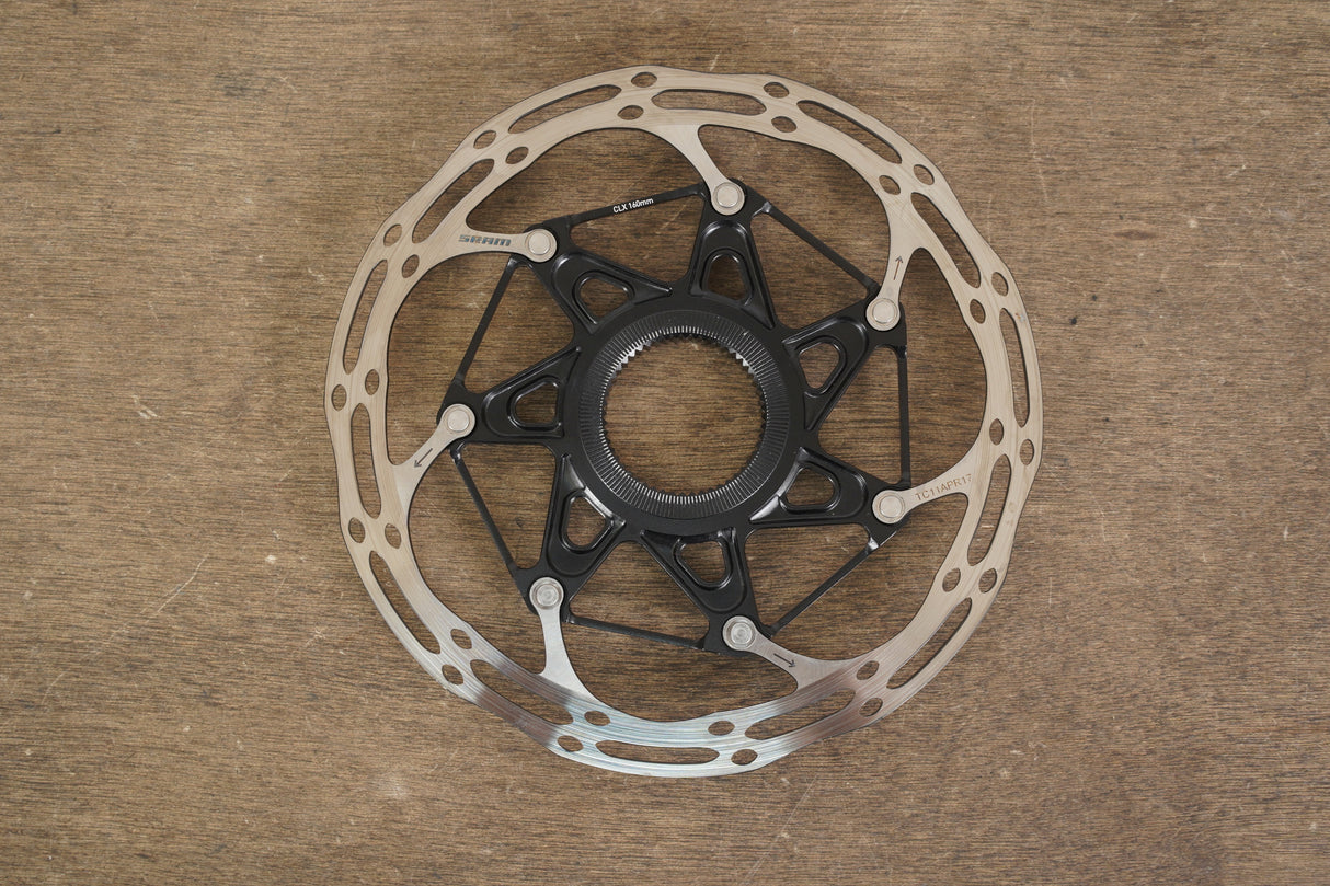 (2) 160mm SRAM CenterLine CLX Center Lock Disc Brake Rotors