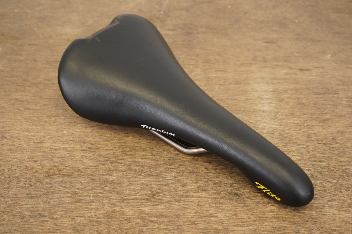 140mm Selle Italia Flite Titanium Rail Road Saddle 230g