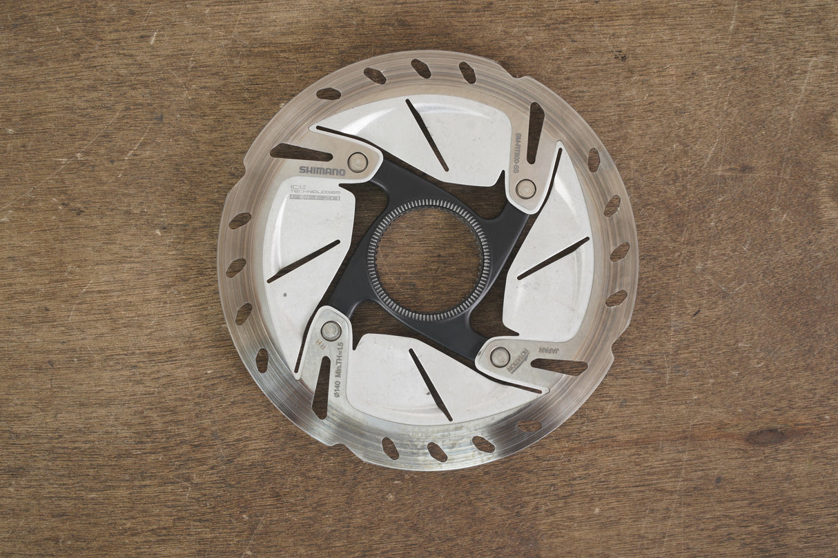 (1) 140mm Shimano Ultegra SM-RT800-SS Center Lock Disc Brake Rotor