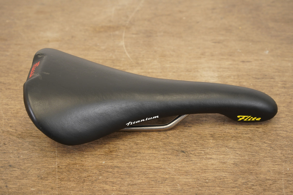 140mm Selle Italia Flite Titanium Rail Road Saddle 230g