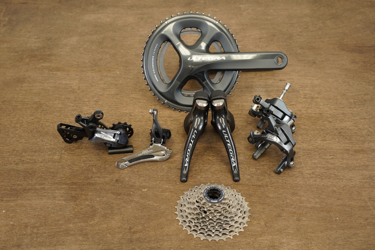 Shimano Ultegra 6800 R8000 GS 11 Speed Mechanical Rim Brake Road Groupset