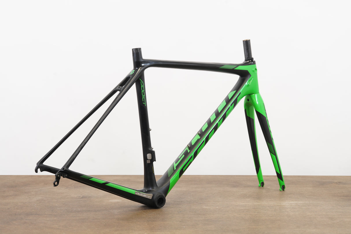*Damaged* 52cm Scott Addict RC Carbon Rim Brake Road Frameset