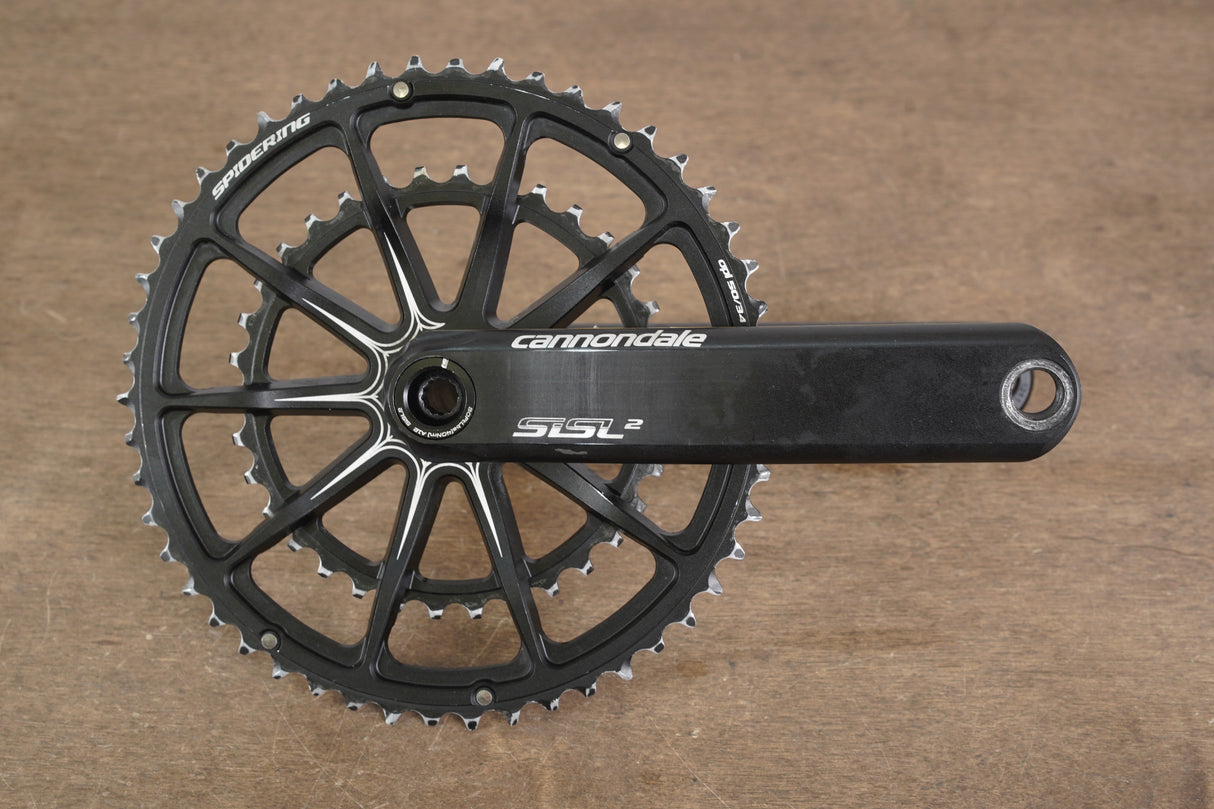 175mm 50/34T BB30 Cannondale SiSL2 Spidering Hollowgram Road Crankset