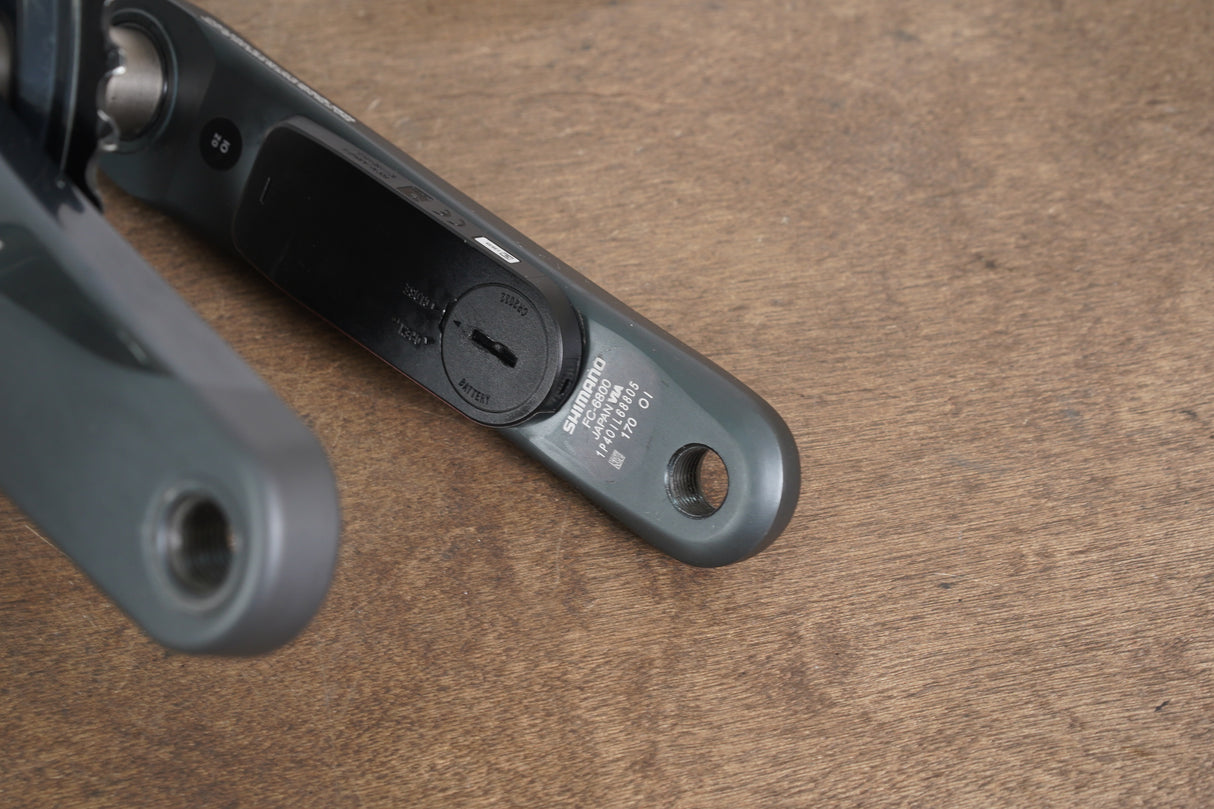 170mm 52/36T Shimano Ultegra FC-6800 Pioneer Power Meter 11 Speed Crankset