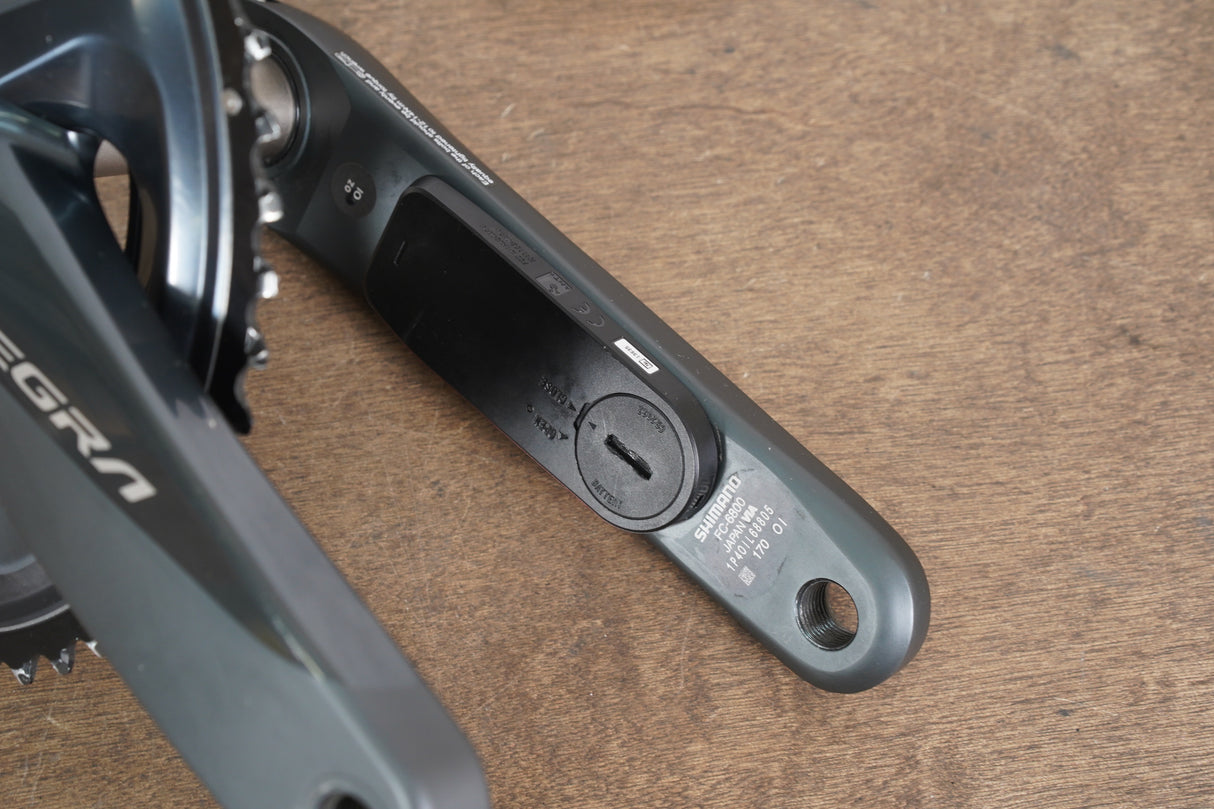 170mm 52/36T Shimano Ultegra FC-6800 Pioneer Power Meter 11 Speed Crankset