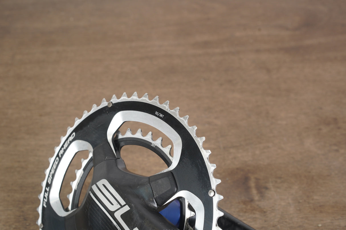 172.5mm 52/36T BB386 FSA SL-K Light Carbon Road Crankset SLK