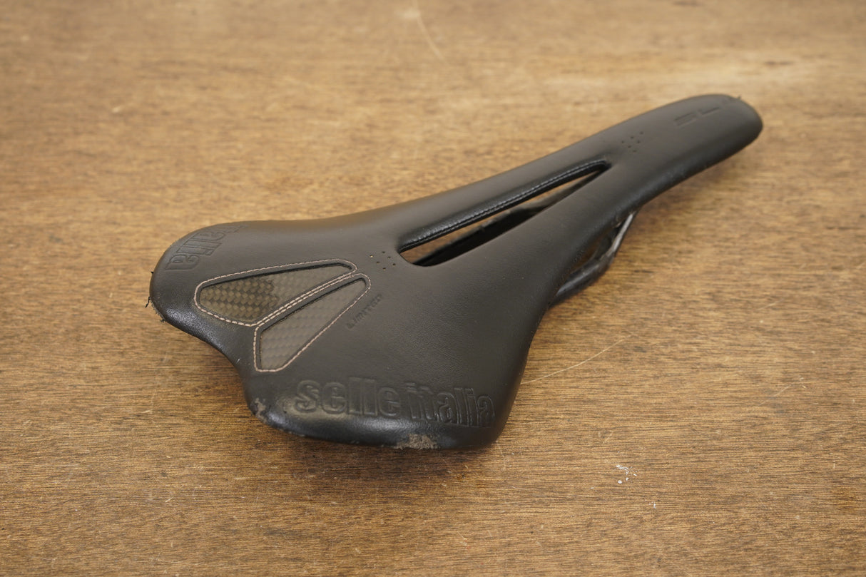 130mm Selle Italia SLR Carbon Rail Road Saddle 130g