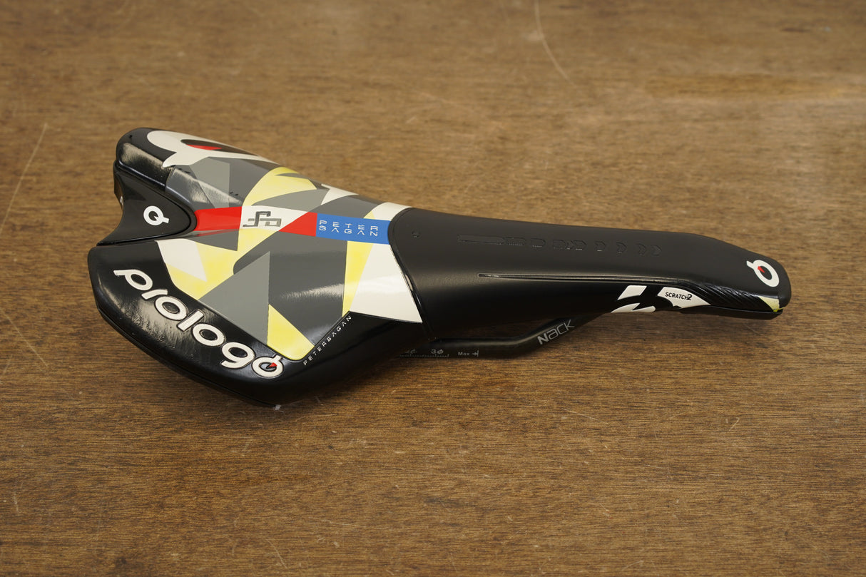 134mm Prologo Scratch 2 Pro Peter Sagan NACK Carbon Rail Road Saddle 197g
