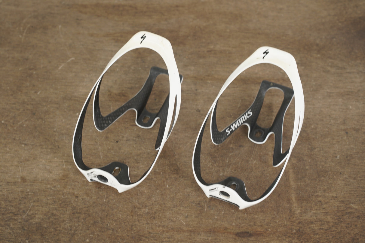 (2) Specialized S-WORKS Rib Cage II Carbon Water Bottle Cages 41g