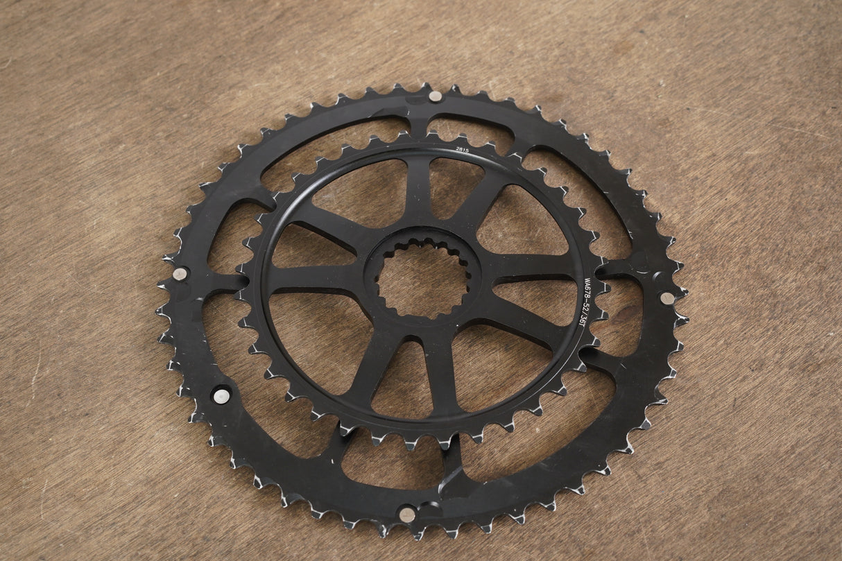 52/36T Cannondale Spidering OPI 8-Arm Chainrings For Cannondale Si Hollowgram