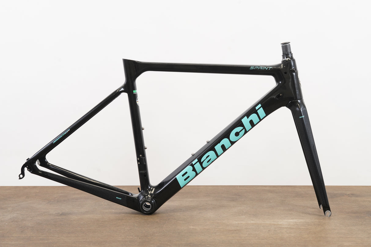 53cm Bianchi Sprint Carbon Rim Brake Road Frameset