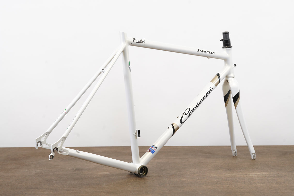 52cm Casati Espresso Steel Rim Brake Road frameset
