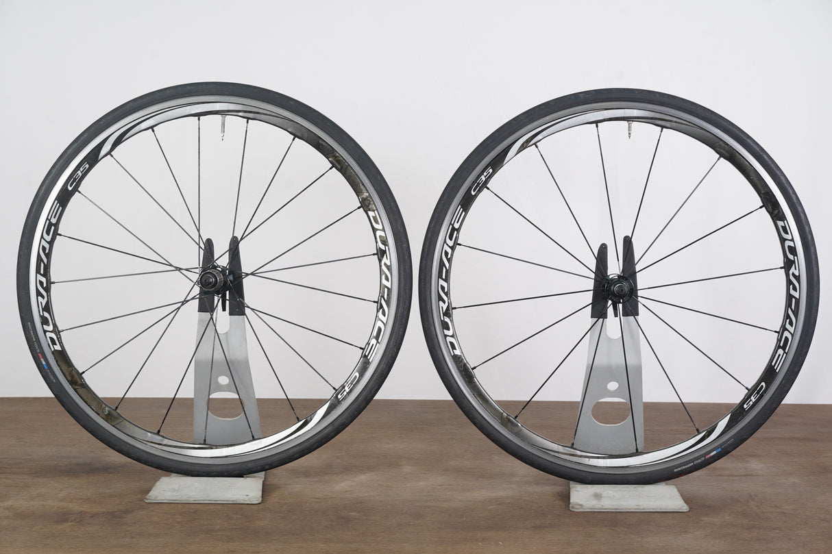 Shimano Dura-Ace WH-R9000 C35 Carbon Clincher Rim Brake Wheelset 11 Speed