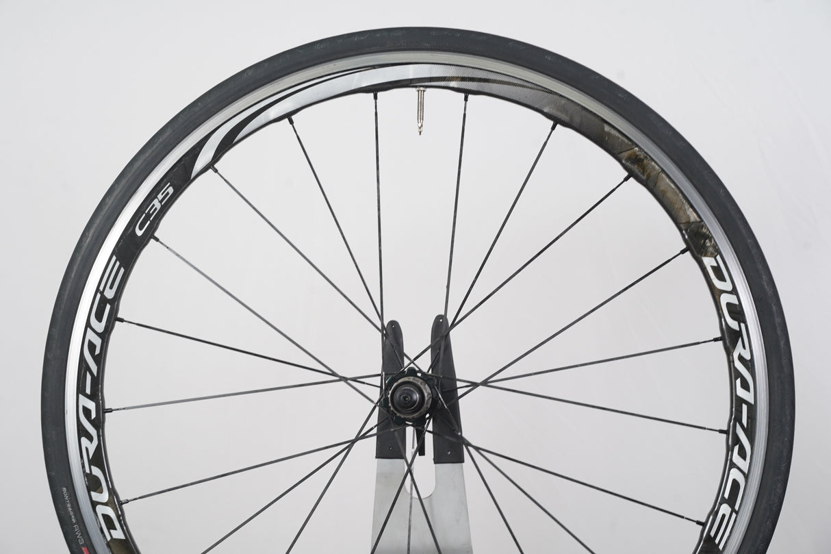 Shimano Dura-Ace WH-R9000 C35 Carbon Clincher Rim Brake Wheelset 11 Speed