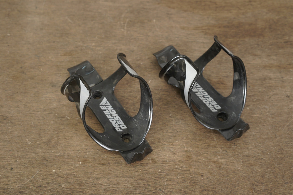 (2) Profile Design Axis Carbon Water Bottle Cages 67g