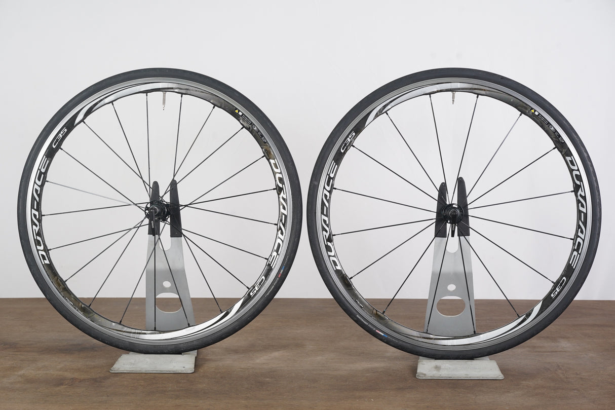 Shimano Dura-Ace WH-R9000 C35 Carbon Clincher Rim Brake Wheelset 11 Speed