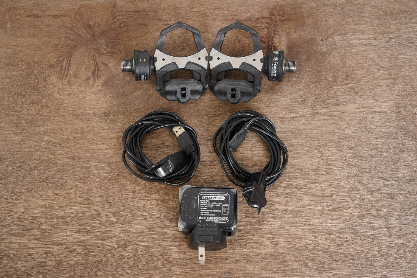 Favero Assioma Duo Dual Sided Power Meter Road Pedals 303g + Charger