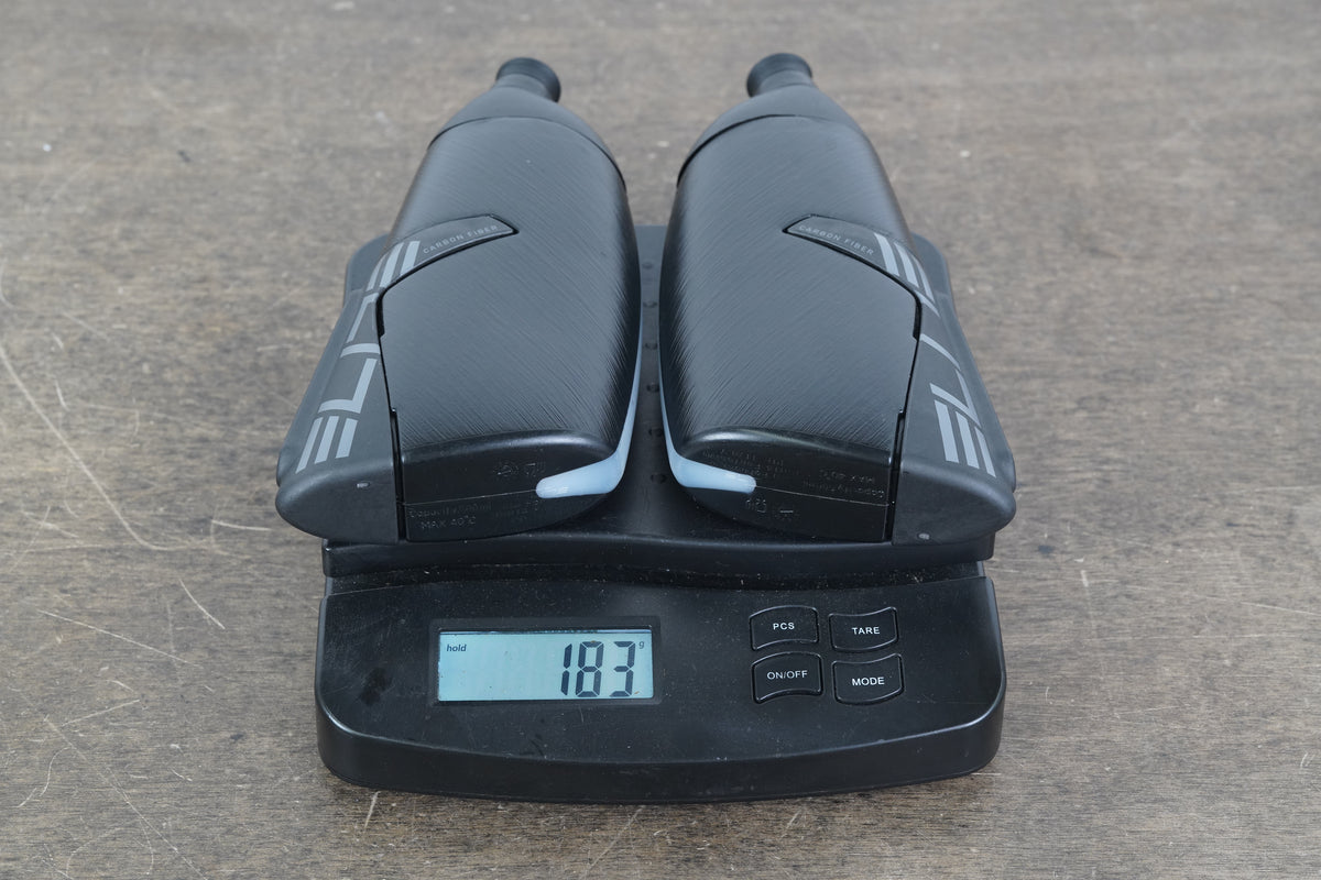 (2) Elite Kit Crono X Carbon Water Bottle Cage + Bottles 183g