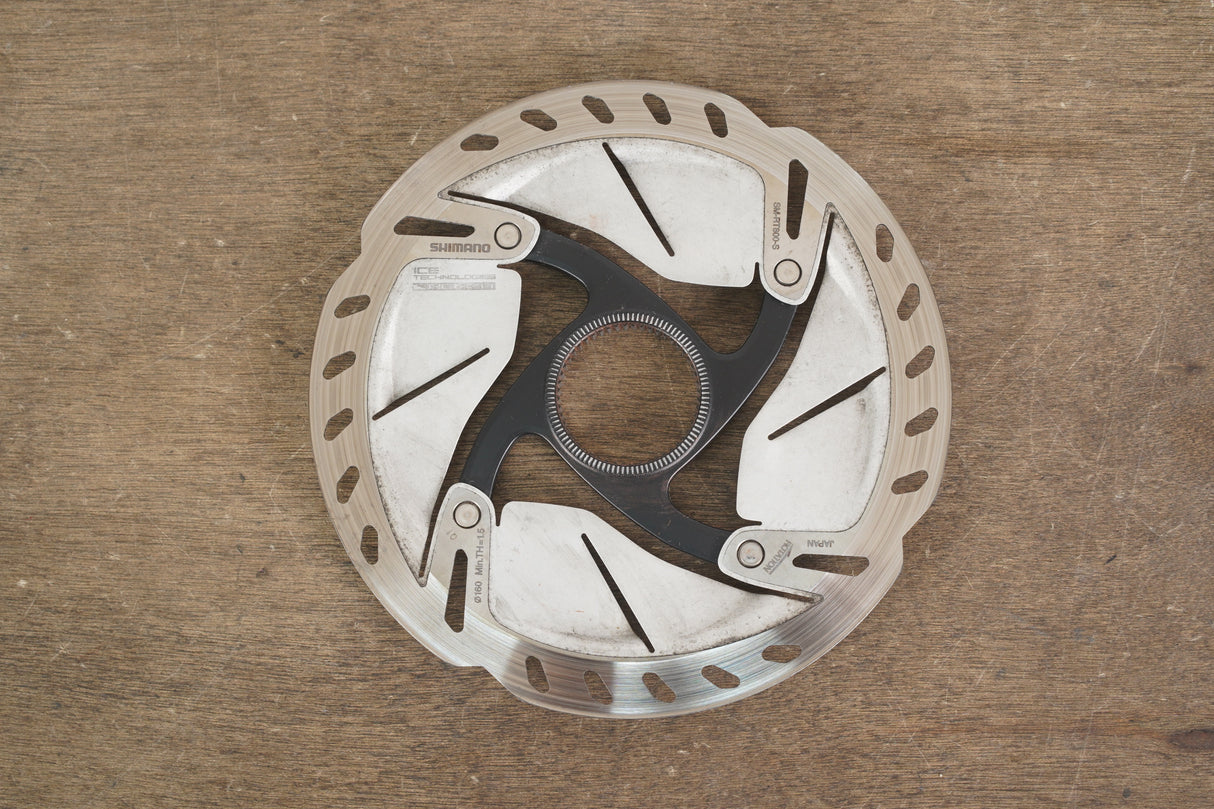 (2) 160mm Shimano Ultegra SM-RT800-S Center Lock Disc Brake Rotors RT 800