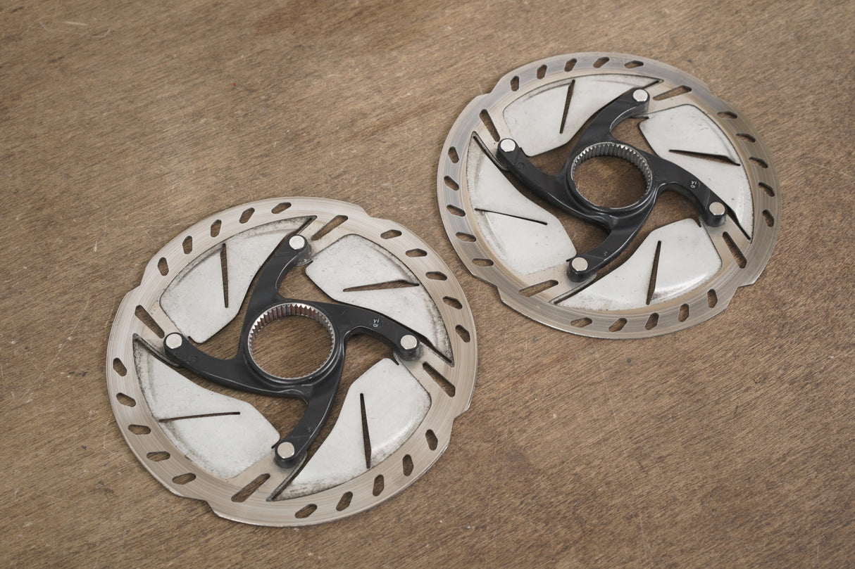 (2) 160mm Shimano Ultegra SM-RT800-S Center Lock Disc Brake Rotors RT 800