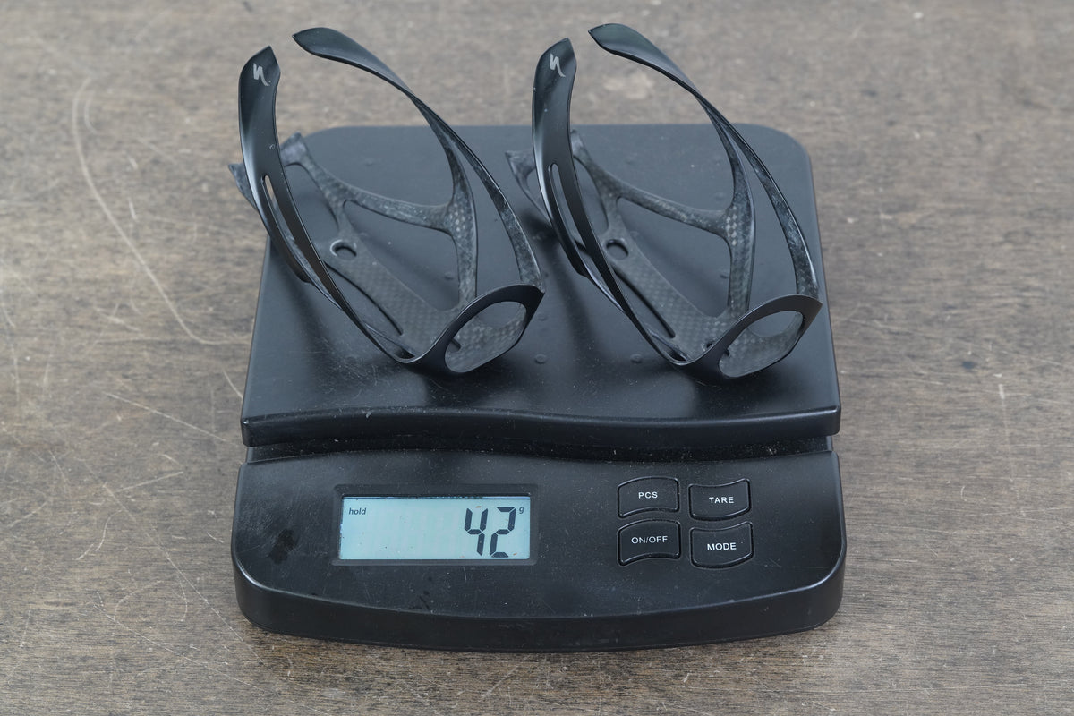 (2) Specialized S-WORKS Rib Cage III Carbon Water Bottle Cages 42g