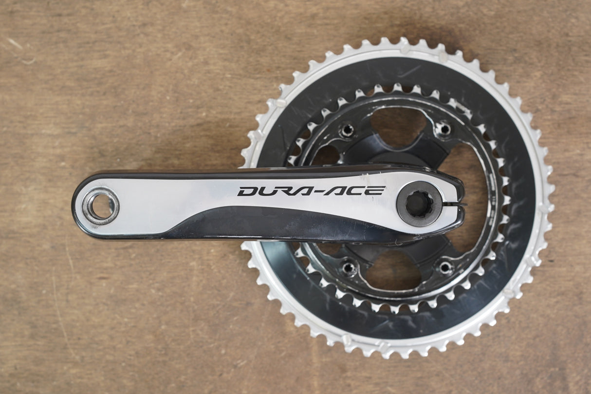 172.5mm 52/36T Shimano Dura-Ace FC-9000 11 Speed Crankset