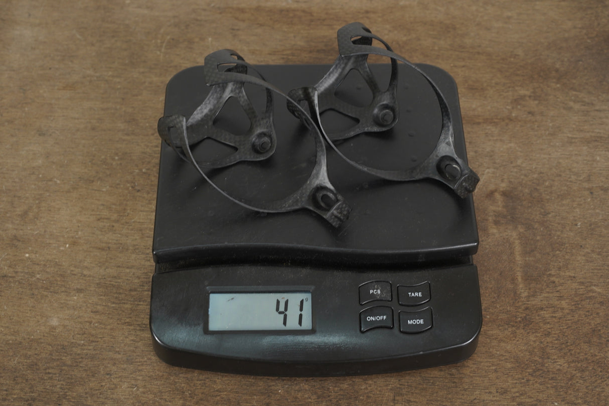 (2) Carbon Water Bottle Cages 41g