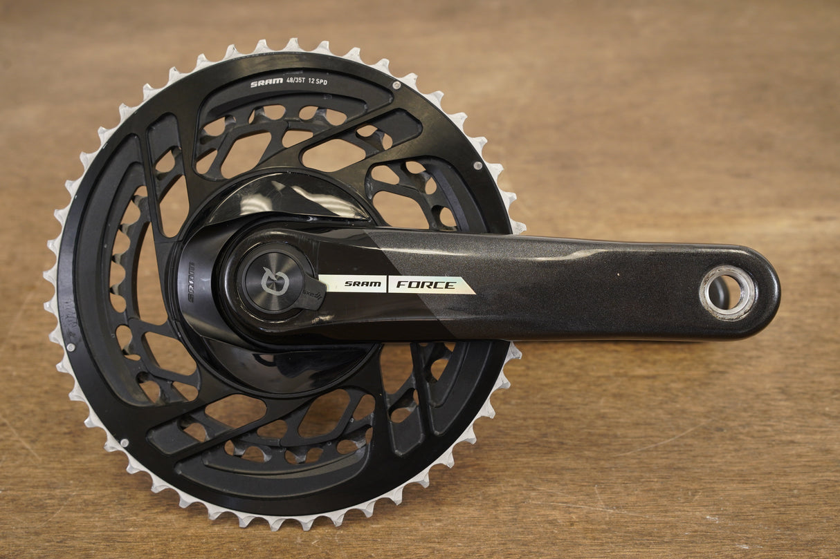 170mm 48/35T DUB SRAM Force AXS D2 Quarq Spindle Power Meter Crankset