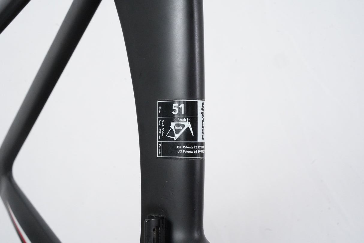 *Damaged* 51cm Cervelo P5 TT Triathlon Carbon Rim Brake Frameset