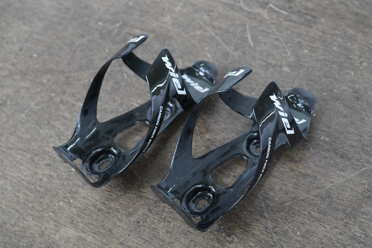 (2) Wiel Carbon Water Bottle Cages 51g