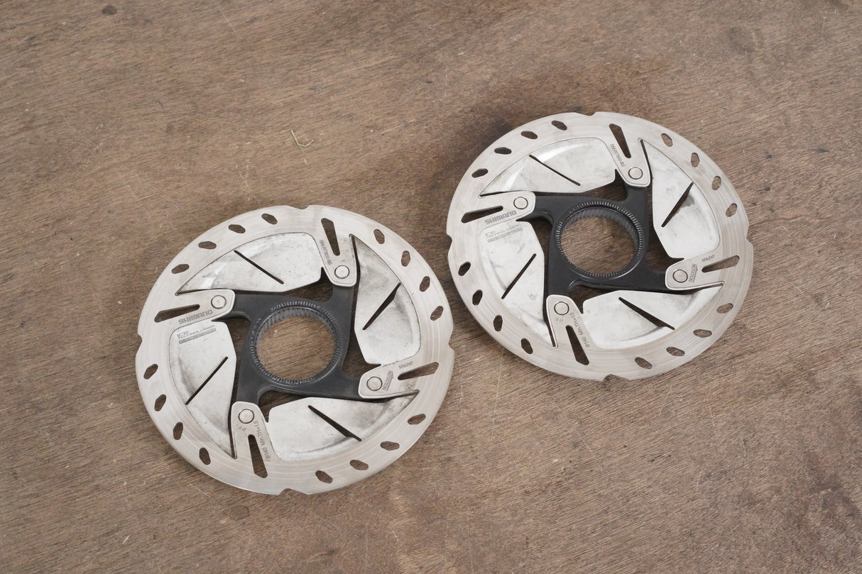 (2) 140mm Shimano Ultegra SM-RT800-SS Center Lock Disc Brake Rotors RT 800