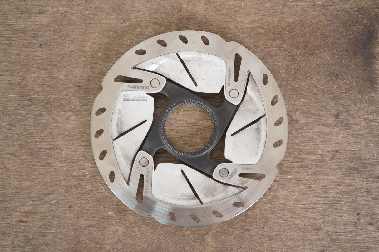 (2) 140mm Shimano Ultegra SM-RT800-SS Center Lock Disc Brake Rotors RT 800