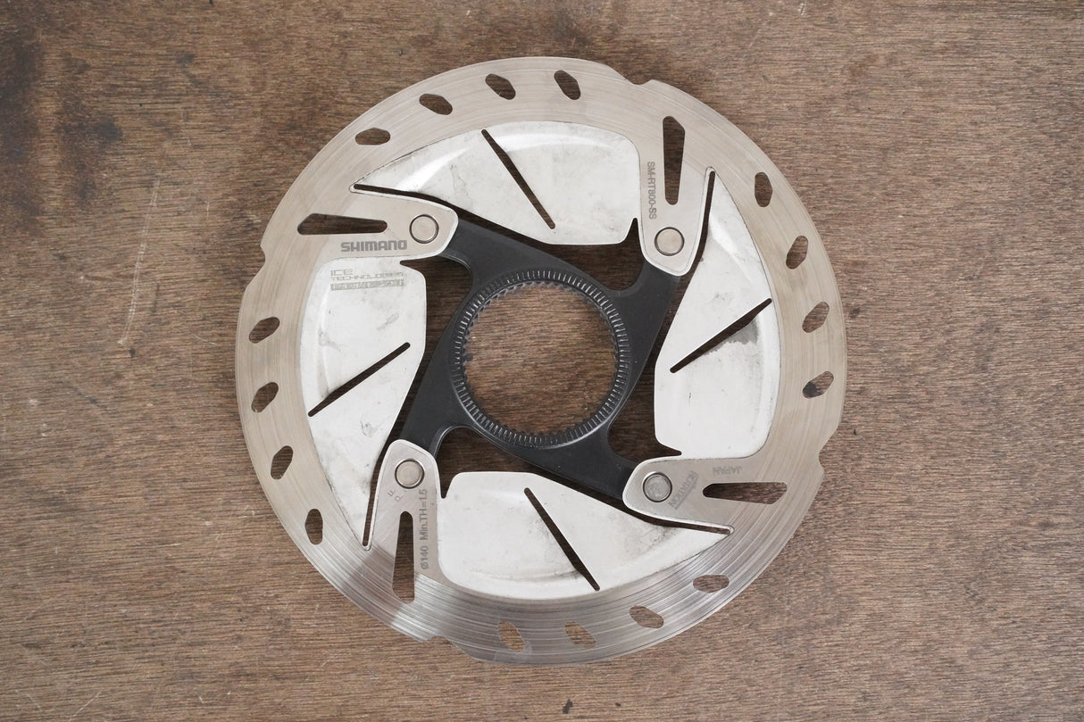 (2) 140mm Shimano Ultegra SM-RT800-SS Center Lock Disc Brake Rotors RT 800