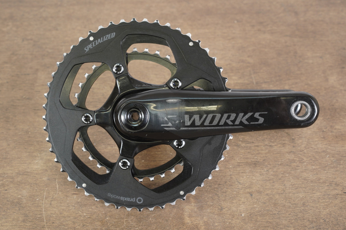 172.5mm 52/36T BB30 Specialized S-WORKS Dual Power Meter Carbon Road Crankset