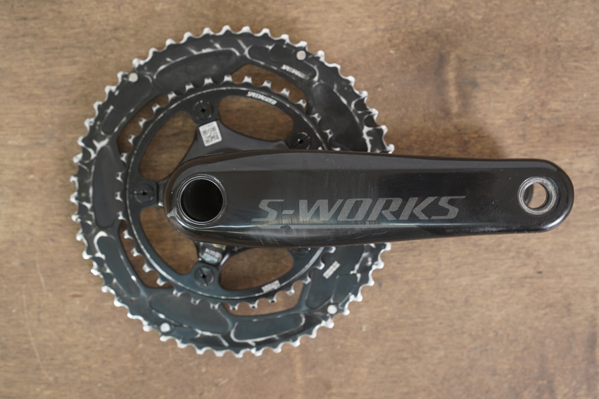 172.5mm 52/36T BB30 Specialized S-WORKS Dual Power Meter Carbon Road Crankset