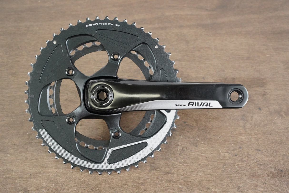 172.5mm 52/36T BB30 SRAM Rival 22 11 Speed Road Crankset