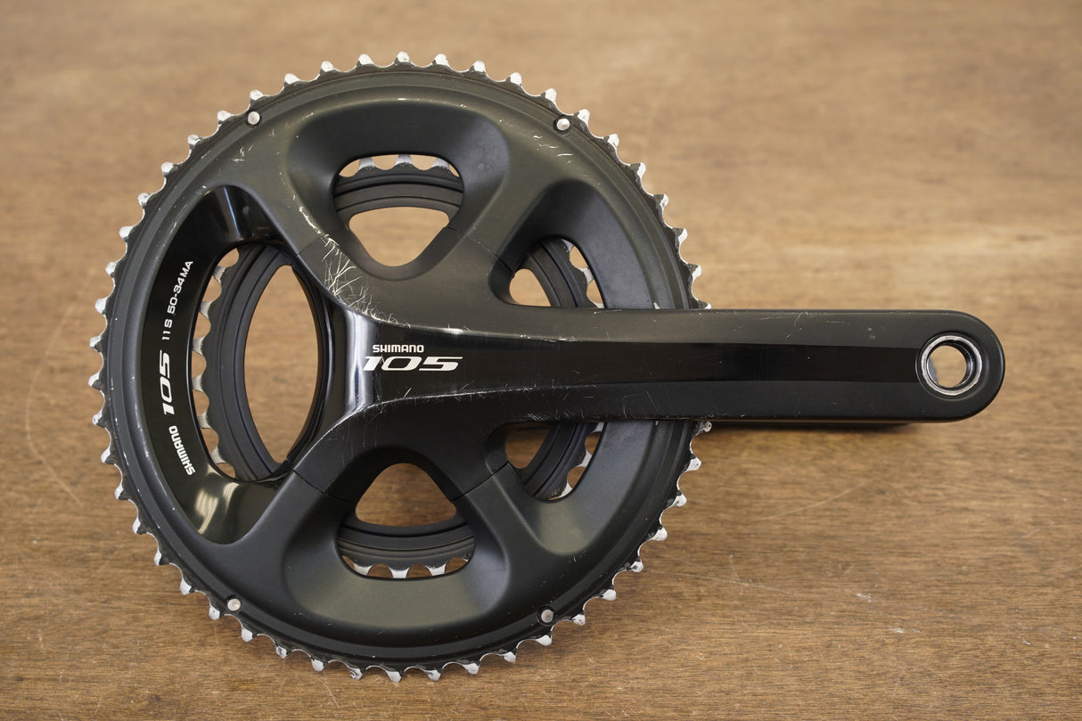 172.5mm 50/34T Shimano 105 FC-5800/FC-5700 Stages Power Meter Crankset