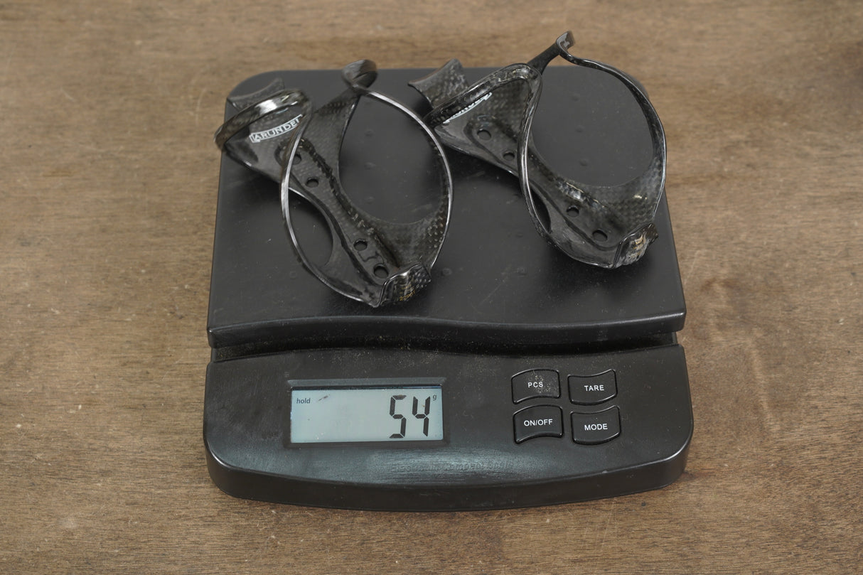 (2) Arundel Mandible Carbon Water Bottle Cages 54g