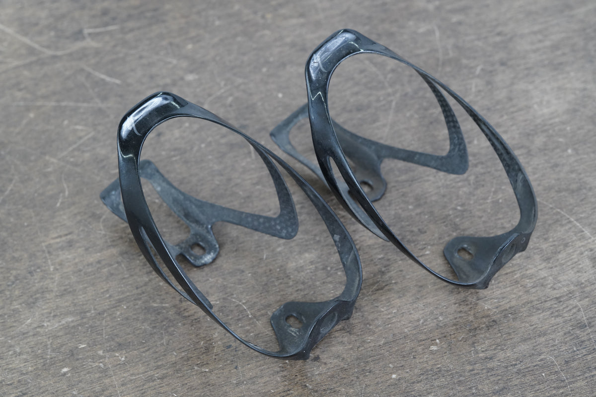 (2) Specialized S-WORKS Rib Cage II Carbon Water Bottle Cages 35g