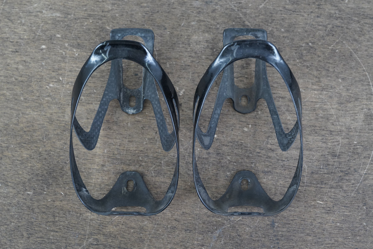 (2) Specialized S-WORKS Rib Cage II Carbon Water Bottle Cages 35g