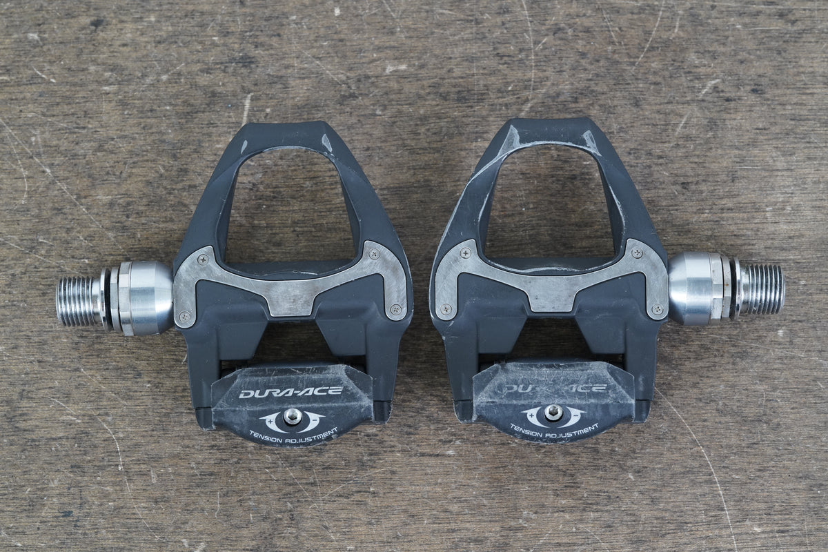 Shimano Dura-Ace PD-9000 SPD-SL Carbon Clipless Road Bike Pedals 247g