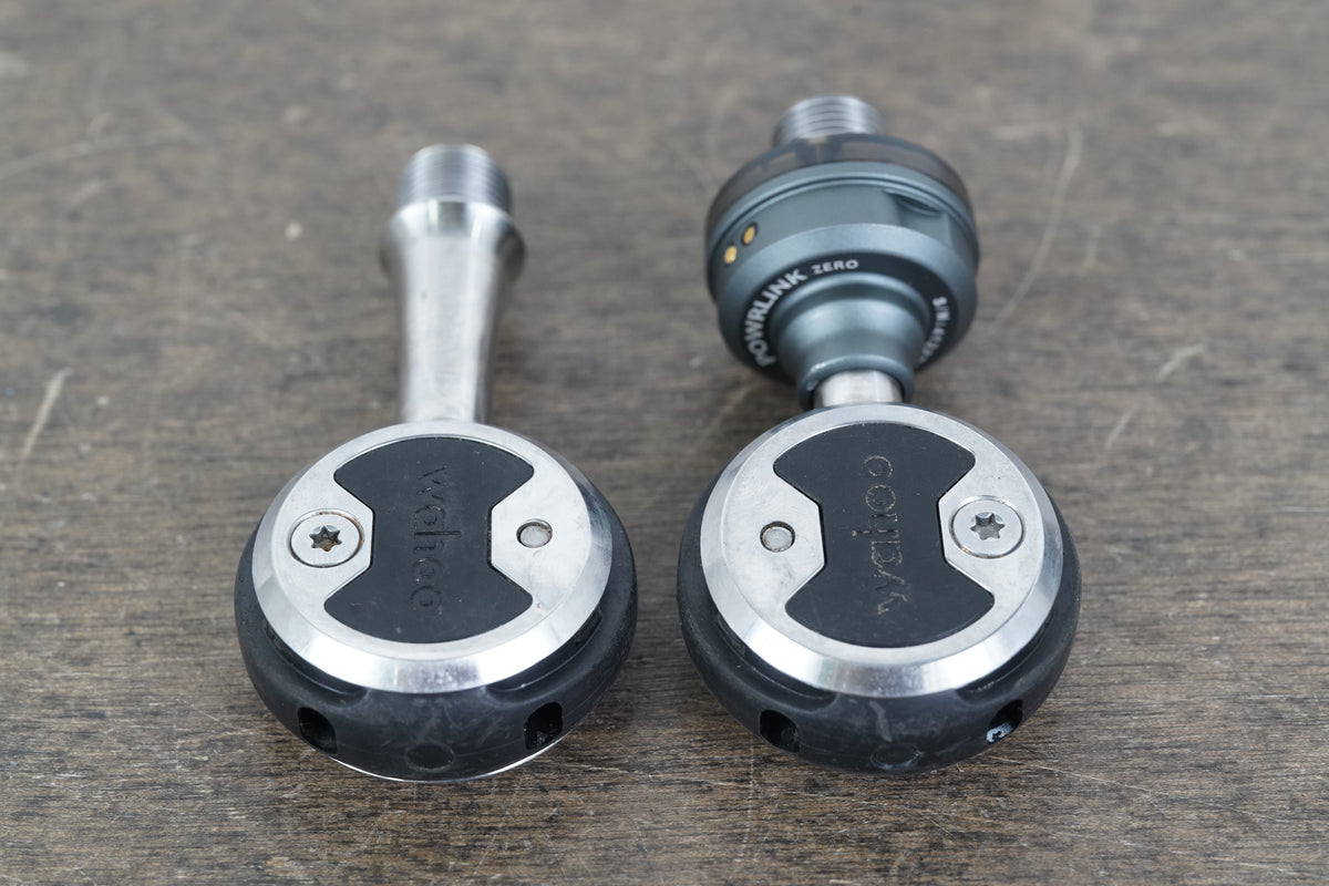 Wahoo PowrLink Zero Speedplay Single-Sided Power Meter Clipless Road Pedals 260g