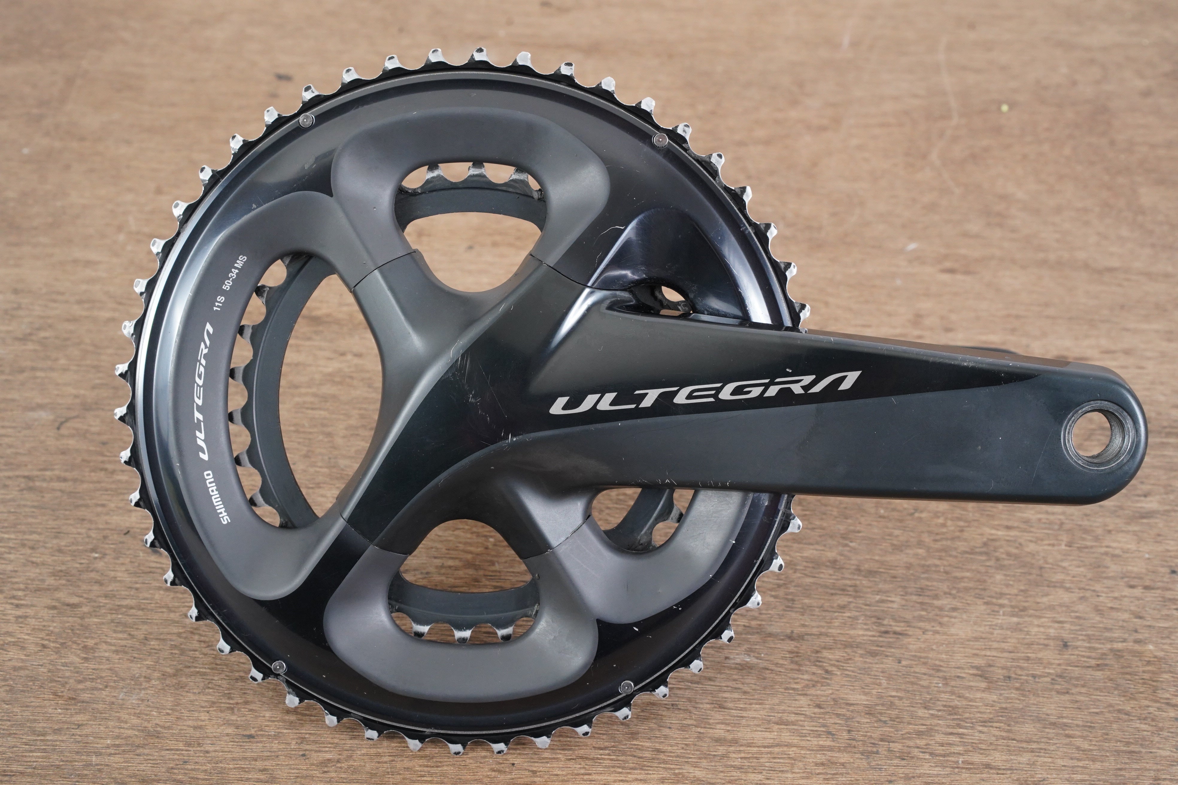 175mm 50/34T Shimano Ultegra FC-R8000 11 Speed Road Crankset 8000