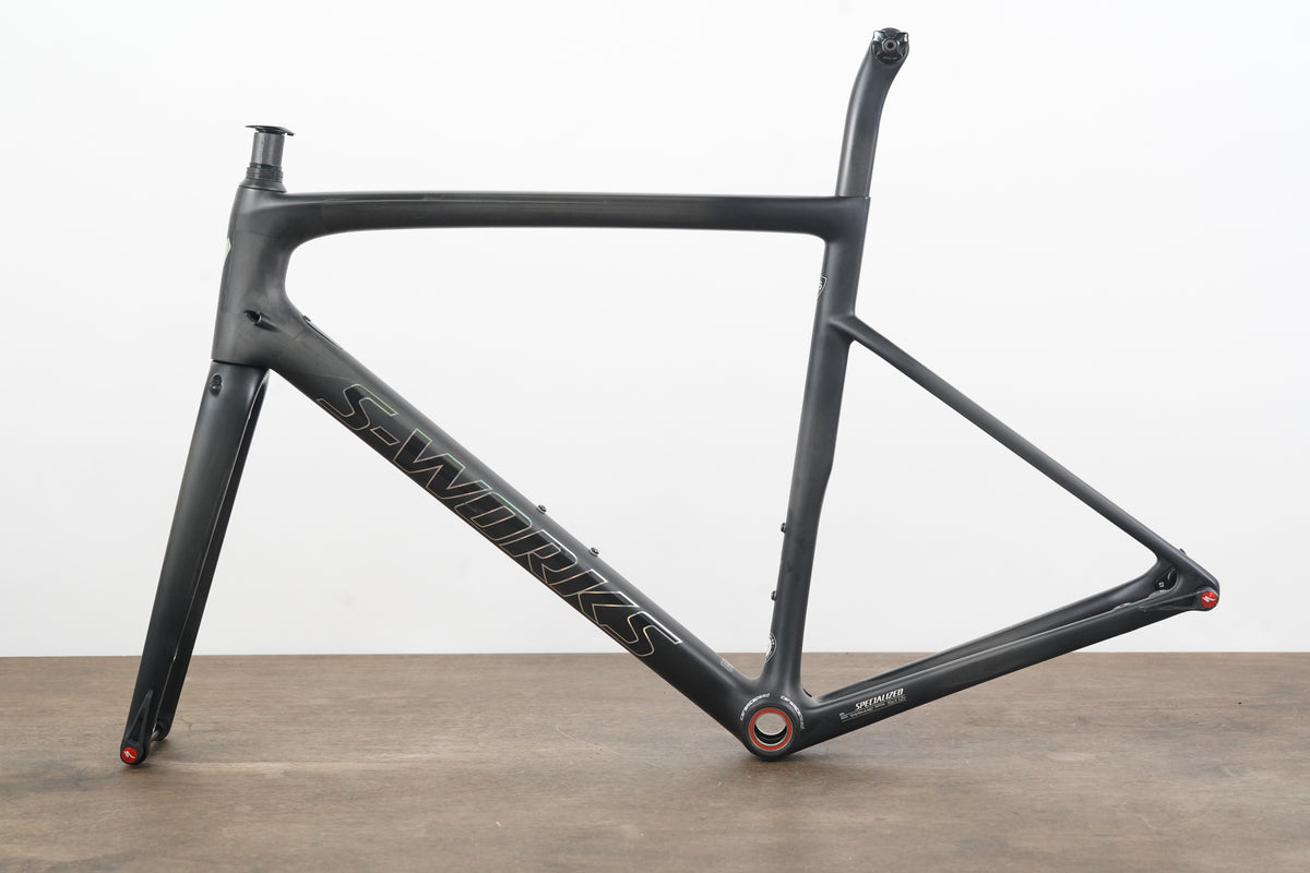 56cm Specialized S-WORKS Tarmac SL6 Carbon Disc Brake Frameset *Fork Damage*