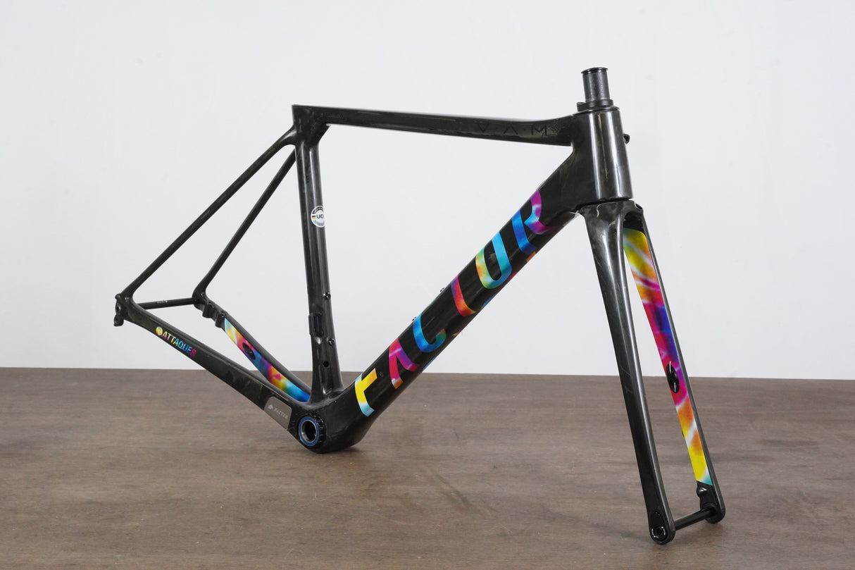 49cm Factor O2 VAM Attaquer Carbon Disc Brake Road Frameset